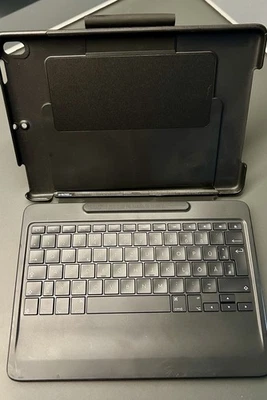Tastatur-Schutzhülle für Apple iPad von Logitech - Schwarz QWERTZ Gebraucht - Bild 1 von 4