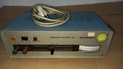 GRUNDIG stabilisiertes NETZGERÄT SN41 Netzteil 110V 220V 2A Typ 94031-1202 - Bild 1 von 4