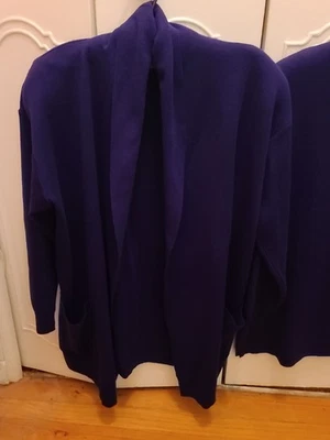 Conjunto de suéter vintage Gispa púrpura profundo Foto 1 de 4