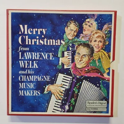 Merry Christmas From Lawrence Welk And His Champagne Music Makers 4x  LP BOX SET - Image 1 of 4
