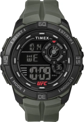 Timex Men's UFC Rush 52mm Watch - Black Strap Digital Dial Black Case - image 1 of 4