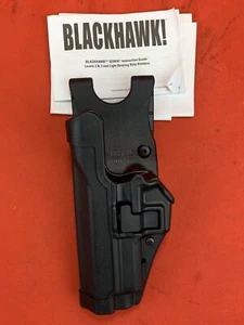 Blackhawk Serpa Left Hand Duty Holster Level 2 - Picture 1 of 10