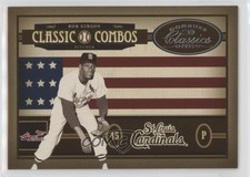 2005 Donruss Classics Classic Combos /400 Bob Gibson Tom Seaver #CC-44 HOF