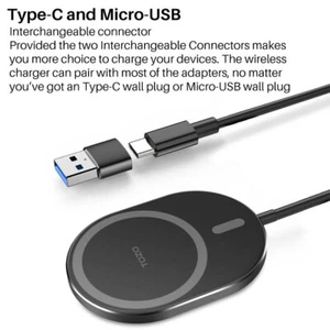 TOZO MagSafe Charger for iPhone 15 14 13 12 Magnet Wireless Fast Charger - Zdjęcie 1 z 4