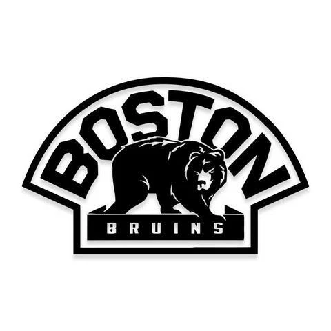 NHL Boston Bruins hockey Vinyl Sticker Decal Car Window Bumper Cell - Image 1 of 1