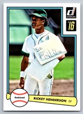 2016 Donruss 1982  Rickey Henderson D82-47