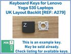 Keyboard Keys for Lenovo Yoga 530 Laptops UK Layout Backlit [REF: A279]