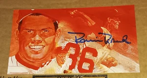 Robin Roberts Philadelphia Phillies SIGNIERTE SIGNIERTE POSTKARTE HOF BASEBALL - Bild 1 von 2