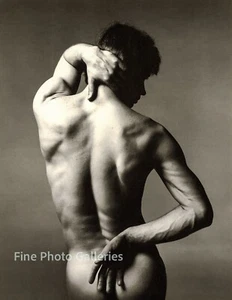 1967 Vintage RICHARD AVEDON Ballet Dancer RUDOLF NUREYEV Large Duotone Photo Art - Picture 1 of 1