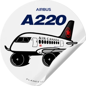 Air Canada Airbus A220 - Imagen 1 de 4