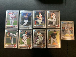 2021 Bowman Draft 1st bowman lot (9) white norby (read) - Picture 1 of 5
