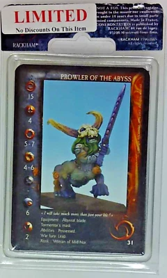Rackham Confrontation: Prowler Of The Abyss V3 NMCV03 - Image 1 of 2