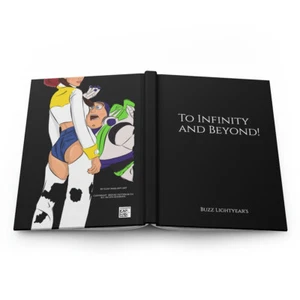 To Infinity and Beyond! - Hardcover Journal Size - A5 - ART by Eliav Maslawy - Picture 1 of 7
