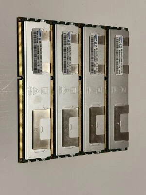 Lot of4  Samsung 8GB 2Rx4 PC3-8500R DDR3-1066MHz ECC REG M393B1K70BH1 32GB - Image 1 of 2