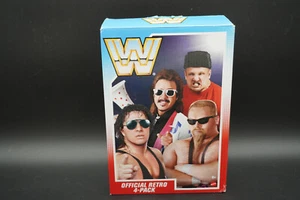 Mattel WWE Collectors Wave 2 Retro Figures Set - 4-Pack, EINE FIGUR ENTHALTEN - Bild 1 von 8