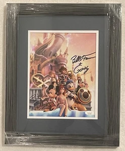 Bret Iwan & Bill Farmer signiert 8x10 Foto gerahmt Mickey Mouse und Goofy JSA COA - Bild 1 von 5