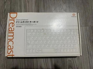 SEGA Dreamcast Official Clear Keyboard HKT-4000 Japan Import DC - Picture 1 of 5