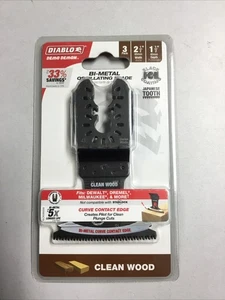 Diablo DOU250JBW3 Universal Fit - Lama oscillante bi-metallo legno pulito confezione da 3 pezzi - Foto 1 di 4