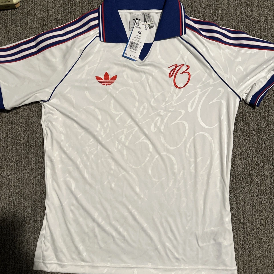 Adidas Originals Jude Bellingham Track Top Jersey "White/Blue" IM7917 Men's Sz M