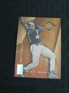 1997 Donruss Elite Leather and Lumber # 3 Frank Thomas 444/500         - Bild 1 von 2