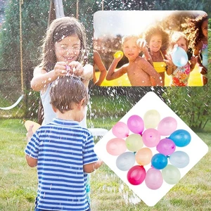 37/74/111 Piezas Globos de Agua Paquete de Recarga Juguete Globo de Agua Bombas Verano - Imagen 1 de 24