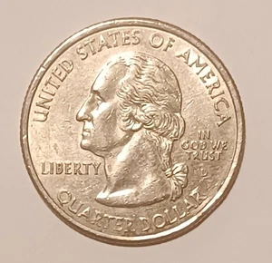 Indiana 25C 2002-D 50 Estados Cuarto ● Circulado - Imagen 1 de 4