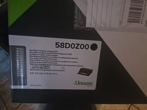 2 tonery Lexmark 58D0Z00 nowa partia - Zdjęcie 1 z 5