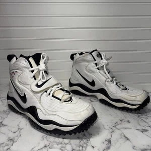 Nike Air Pro Turf Stove III Zoom Air bianche nere taglia 16 rare vintage 121426-101 - Foto 1 di 7