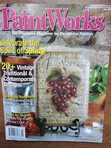 Paint Works May 2004 - Vintage Decorative Tole Painting Magazine - Picture 1 of 10