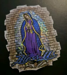 Virgen De Guadalupe Sparkle 2007 Vending Machine Sticker #2 - Picture 1 of 2