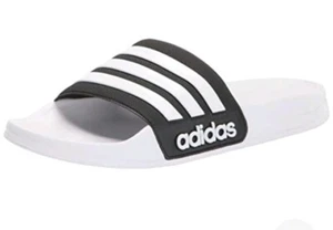 Adidas Men's Adilette Shower Slide Post Game Flip Flop Water Sandal Size 13 - Picture 1 of 8