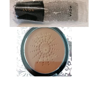 Avon jumbo bronzer bronze & glow in deep matte bronze and sealed Kabuki brush - Picture 1 of 1
