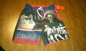 NEW Boys Star Wars Swim Shorts Size 4/5 - Picture 1 of 2
