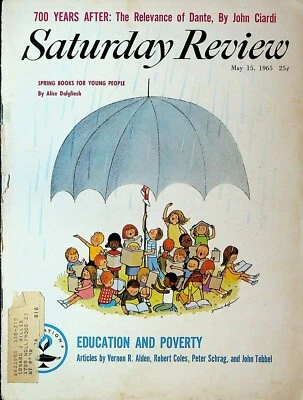 Saturday Review Magazine May 13 1965 Feliks Topolski Dante Don Quixote  - Image 1 of 2