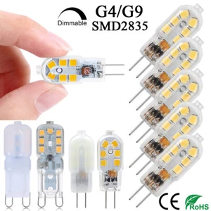 4/6/8/10 PACK G4 G9 LED Bulb Bi-Pin Base Dimmable AC220V Warm White Cool White - Picture 1 of 25