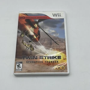 Twin Strike: Operation Thunder - Nintendo Wii Game Complete CIB - Picture 1 of 6