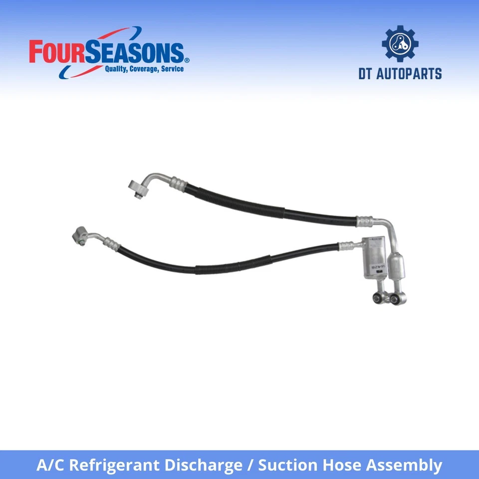 Conjunto de manguera de succión/descarga de refrigerante aire acondicionado Buick Century 2000-05 4 estaciones Foto 1 de 4