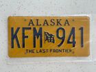 PAIR ALASKA REAL LICENSE PLATE FLAG CAR AUTO NUMBER TAG MINT AK EXPIRED 2018