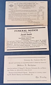 3 old pre-printed postcards stock #693 - Picture 1 of 2