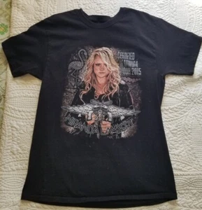 Miranda Lambert "Certified Platinum Tour 2015" Hanes T-Shirt Large Pre-owned - Picture 1 of 7