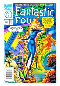Fantastic Four #387 (1994 Marvel) Special Prismatic Die-Cut Cover! Newsstand NM- - Picture 1 of 5