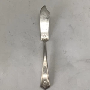 1881 Rogers A1 Butter Knife Essex Ferncliff 7 1/4” Circa 1922 - Picture 1 of 7