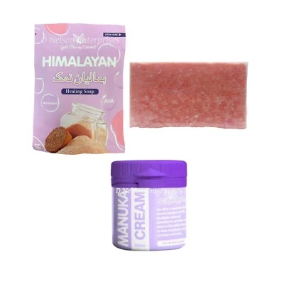 Combo de jabón y crema de manuka del Himalaya de Bella Amore Foto 1 de 4