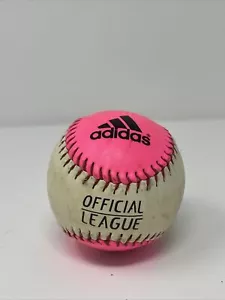 Adidas Softbol Liga Oficial Softbol Rosa y Blanco - Imagen 1 de 3