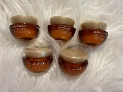 2024 Sulwhasoo Concentrated Ginseng Rejuvenating Cream 5ml x 5 Pcs (25ml) - Image 1 of 4