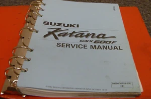1988 1989 1991 1990 Suzuki GSX600F Katana Service Repair Manual 99500-35028-03E - Picture 1 of 3