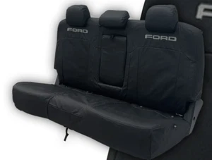 Genuine Ford Ranger Next Gen XLT Rear Canvas Seat Cover With Armrest 2022-On - Picture 1 of 1