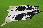 100% New Cowhide Rugs Area Cow Skin Leather (56" x 53") Cow hide SA-9294