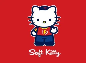 Big Bang Theory Sheldon Hello Kitty LOGOTIPO LINDO Sátira Damas Camisa CALIDAD NUEVA - Imagen 1 de 1