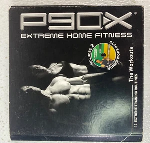 P90X Extreme Home Fitness The Workouts 12 Workouts 13 DVD Set  USED - Picture 1 of 5